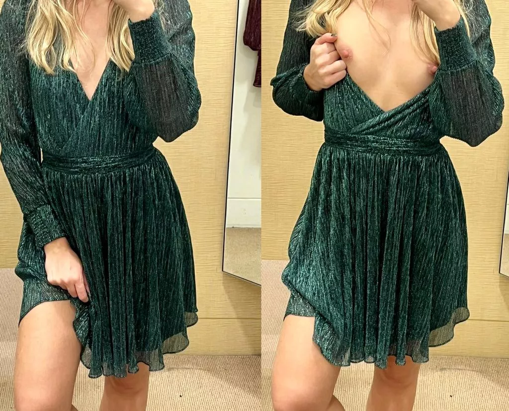 Just getting them nipples out for you to suck'em