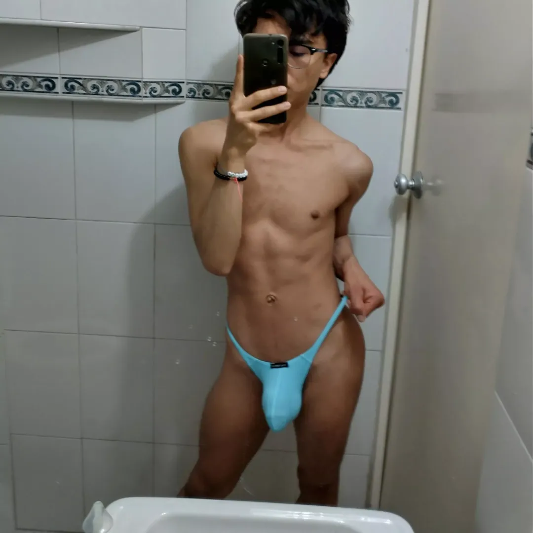 Just got my new thong 😄