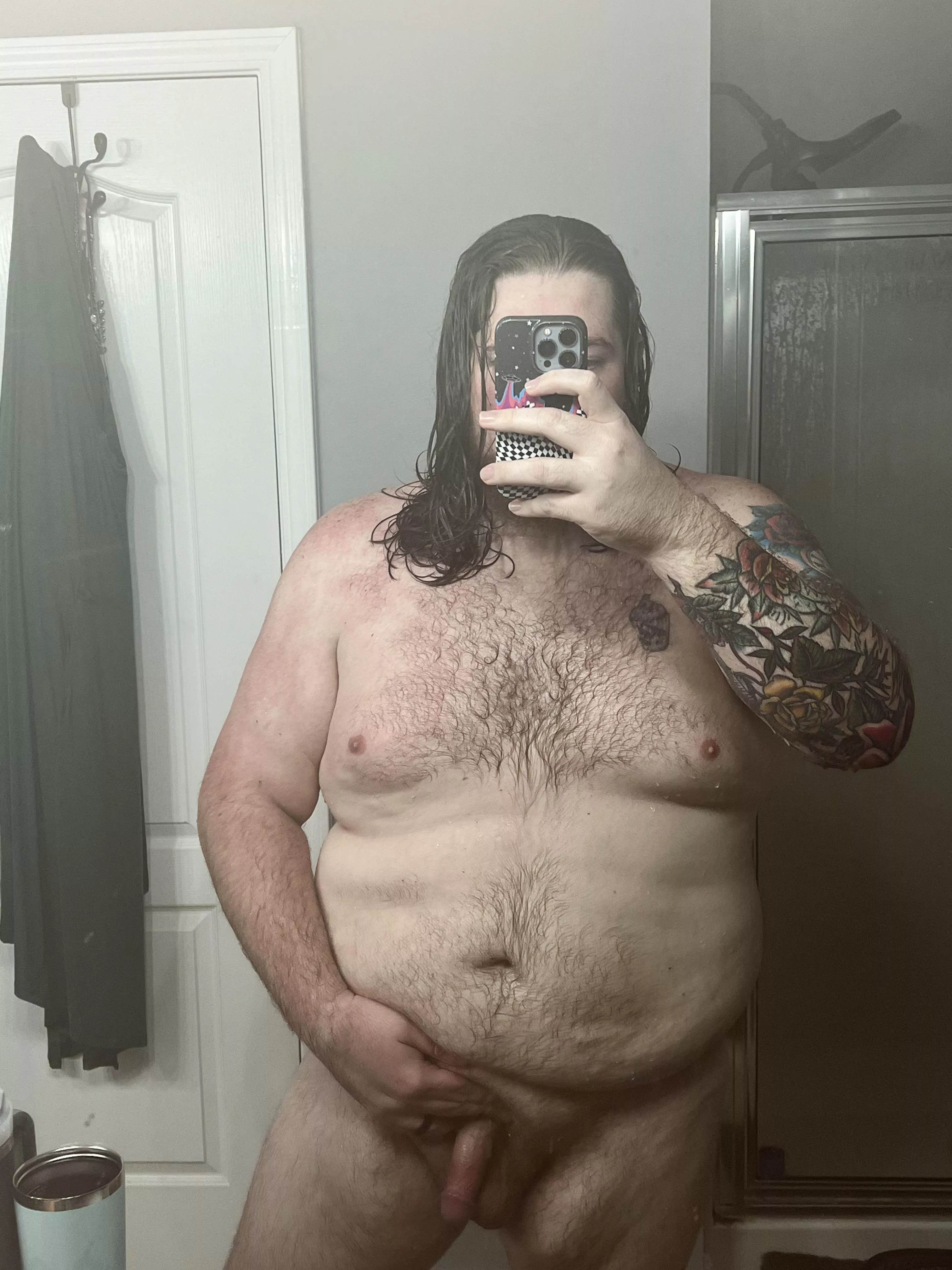 Just got out of the shower. Who can help me get dirty again?