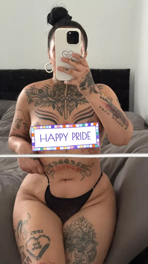 just had both nips tattooed