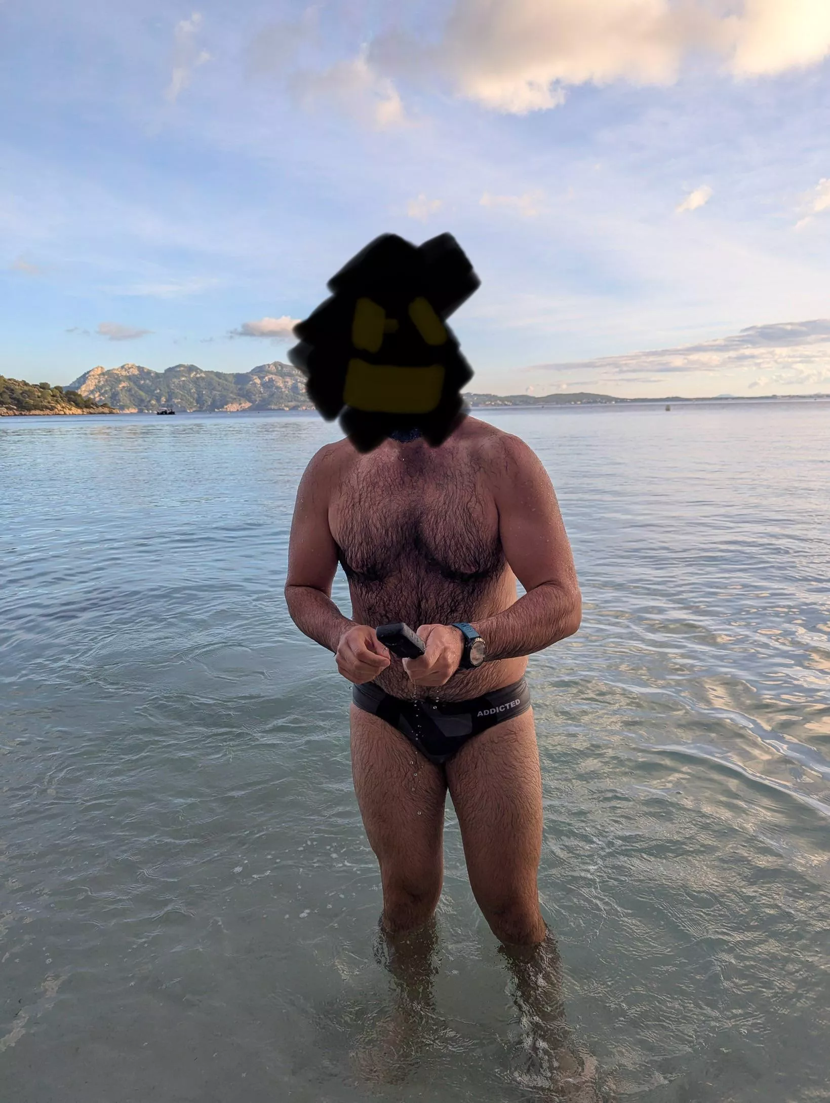 Just in water