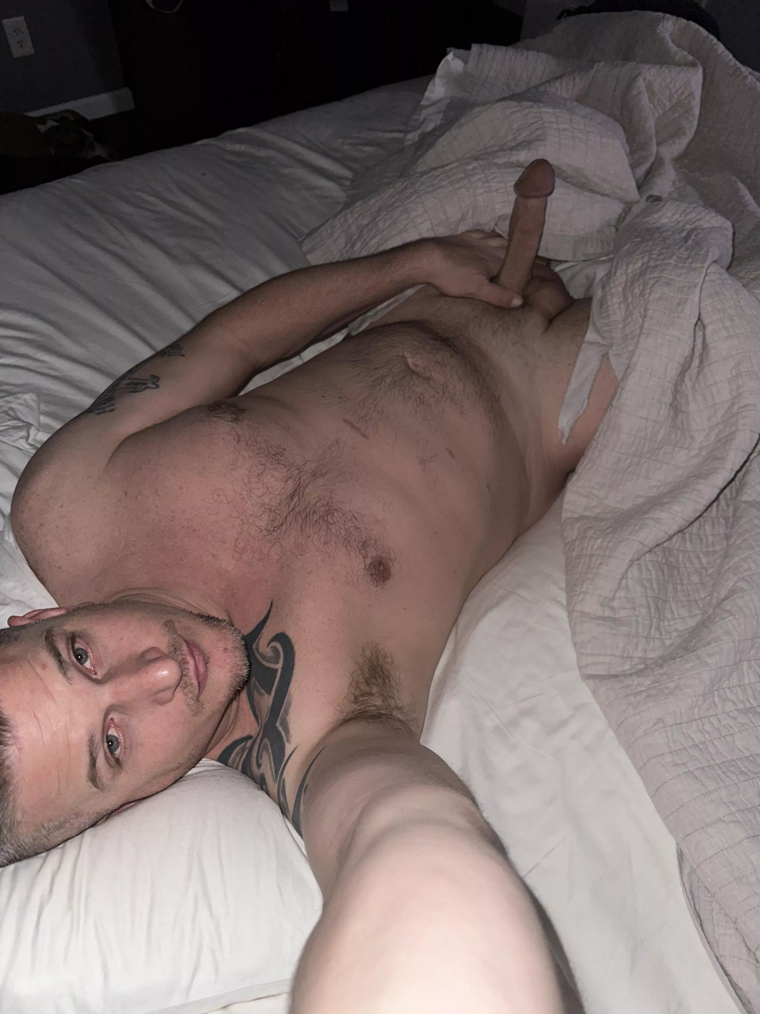 Just laying here in bed