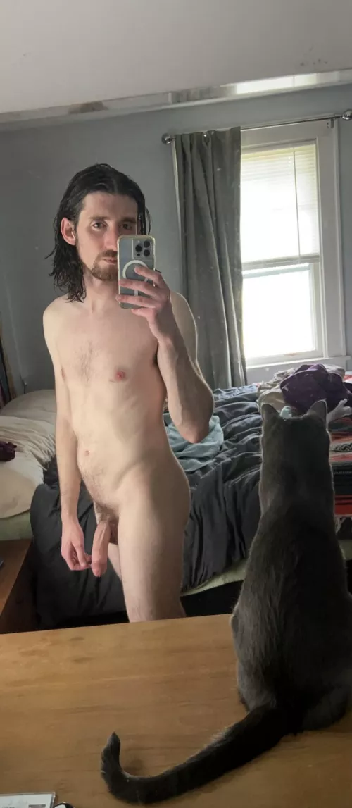 Just me and my cat