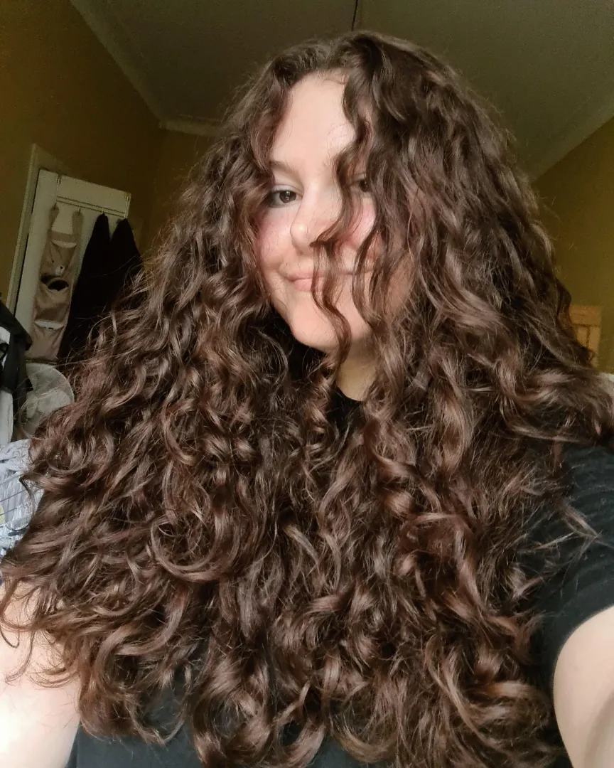 Just me and my curly hair