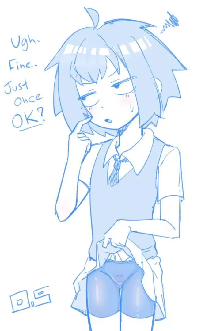 Just one peek! 