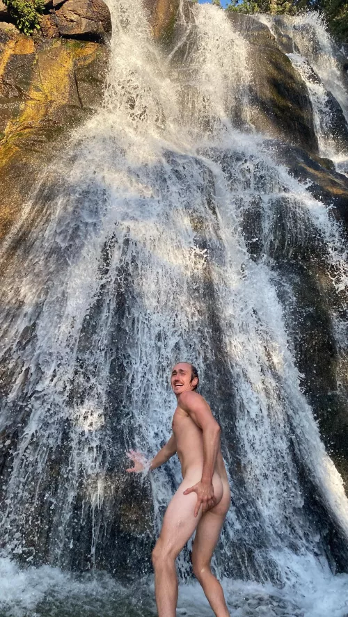 Just out here getting wet!