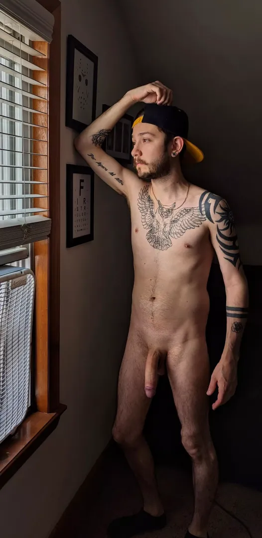 Just peering out the window 🤷‍♂️