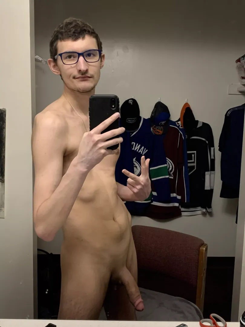 Just shaved and felt nice