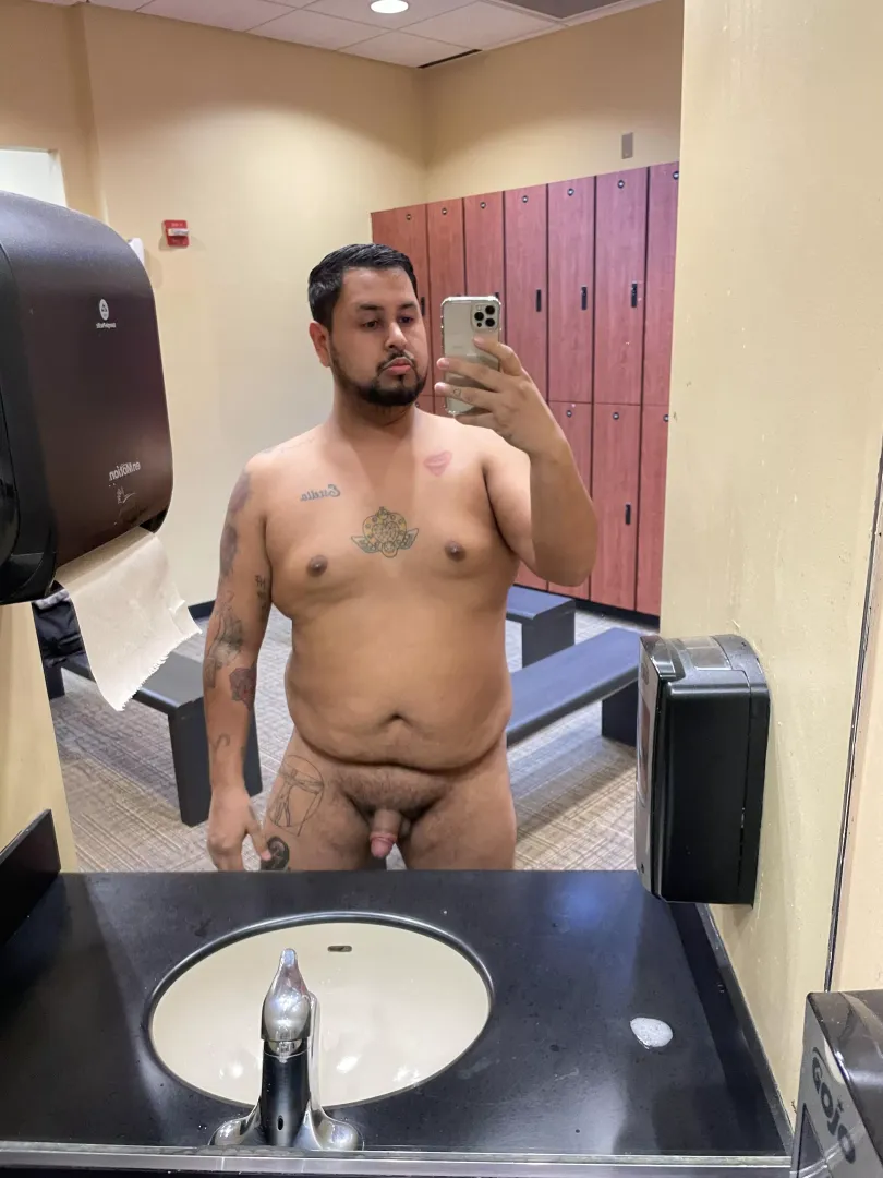 Just showered