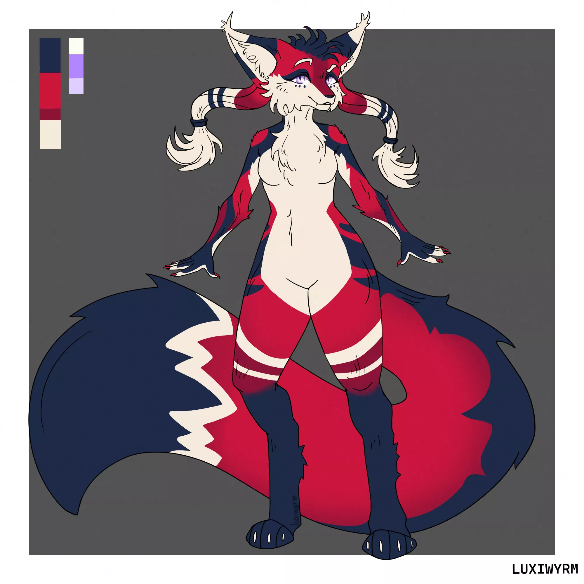 just showing off my new foxie