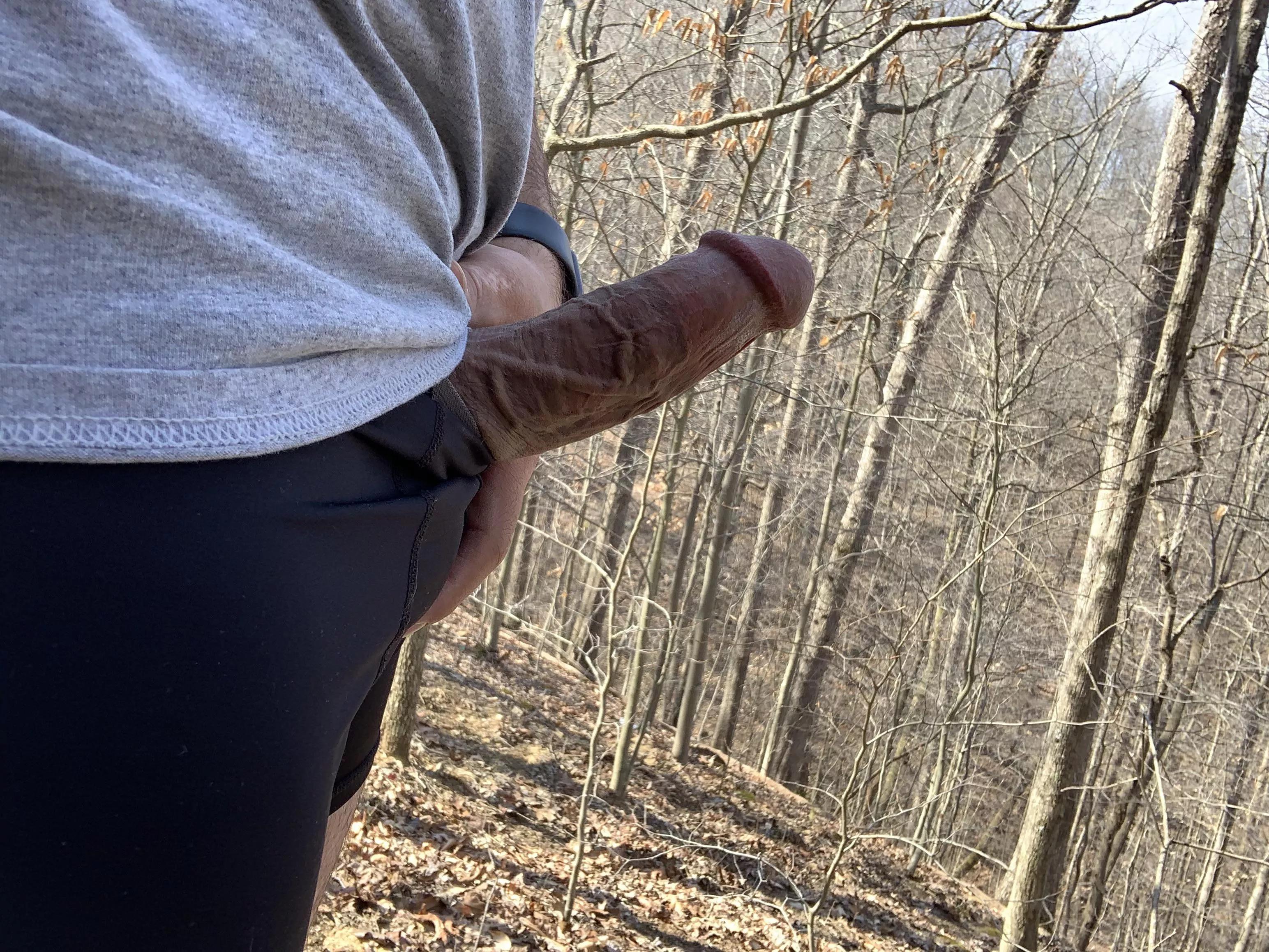 Just some cock while out hunting