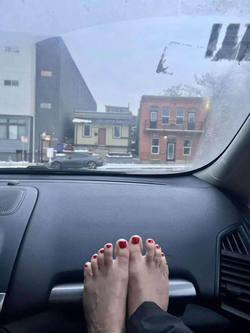 Just spicing up the car ride a little