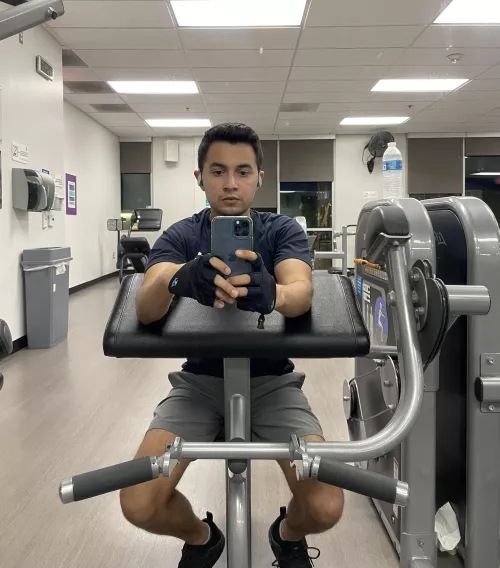 Just started going to the gym. I’m over being so skinny!