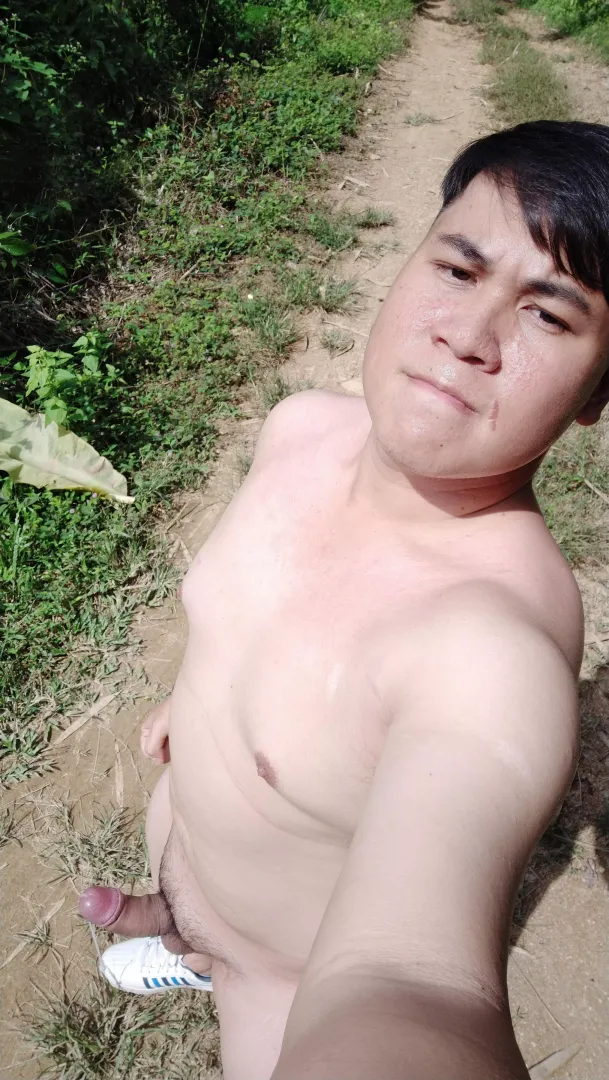 Just take a walk and naked before someone gonna catch me
