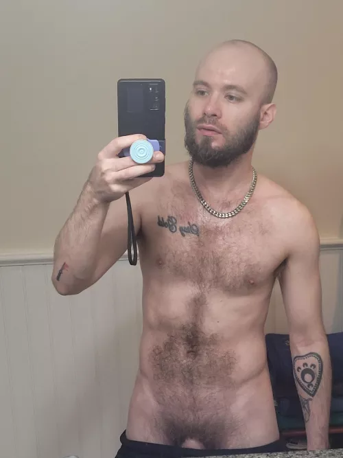 just the pubes 😜