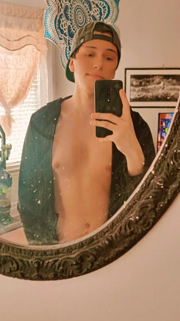 just woke up