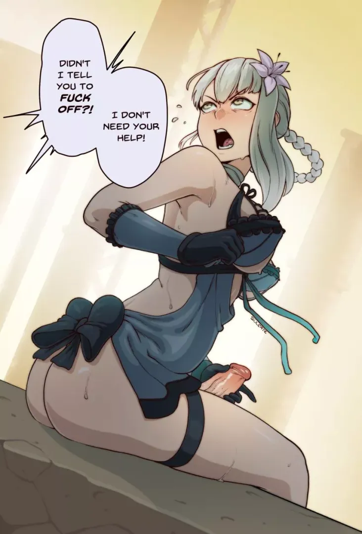 Kaine doesn't need help cumming