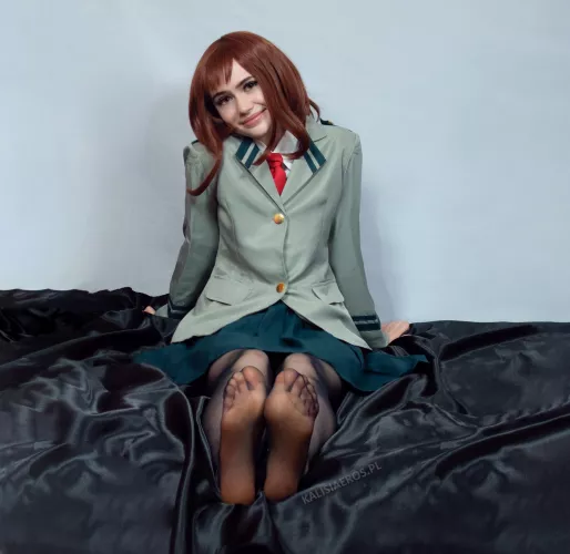 (kalisiaeros) uraraka ochako cosplay [boku no hero academia]