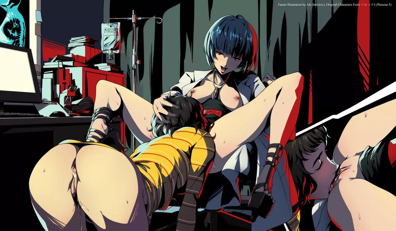 Kawakami going down on Takemi (ale halexxx)