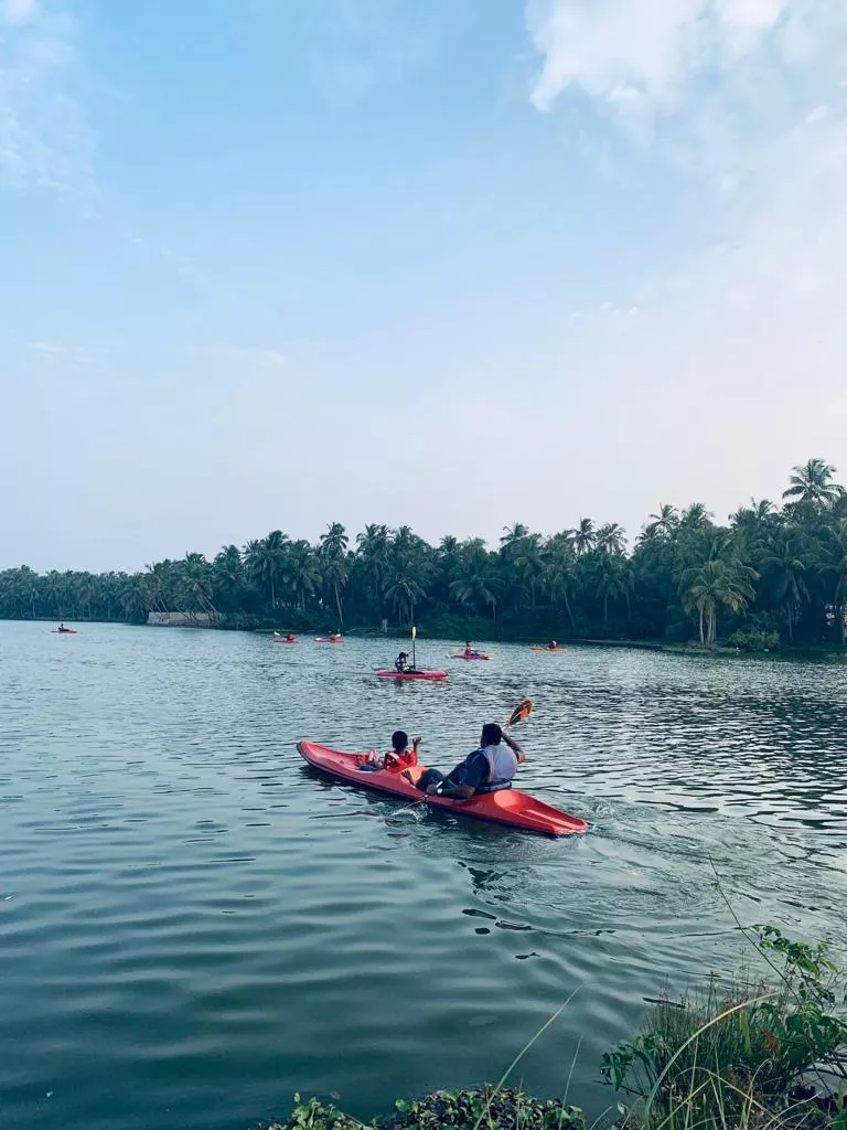 Kayaking...