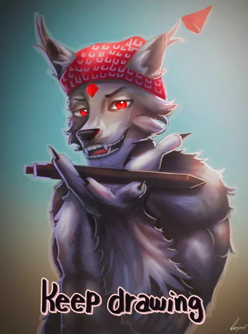 Keep Drawing 🐺 (twitter @daiothewolf)
