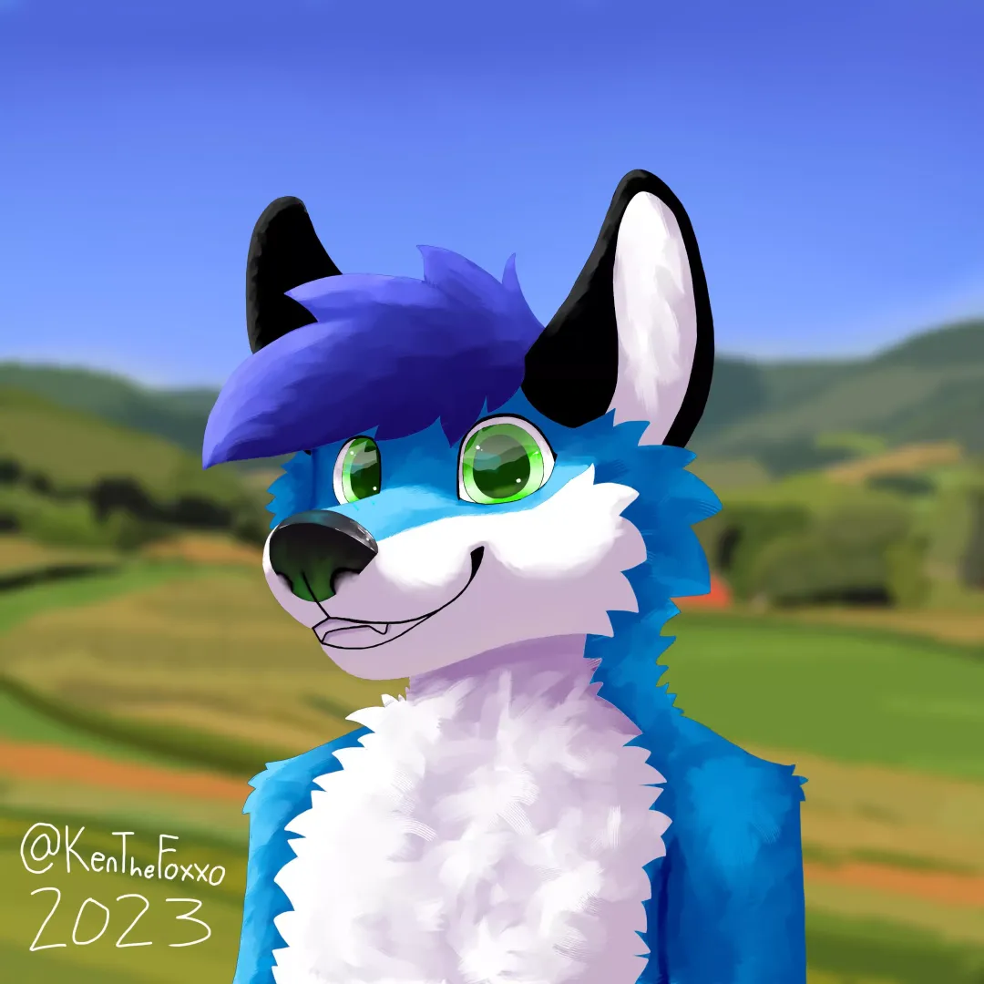 Ken at the farm