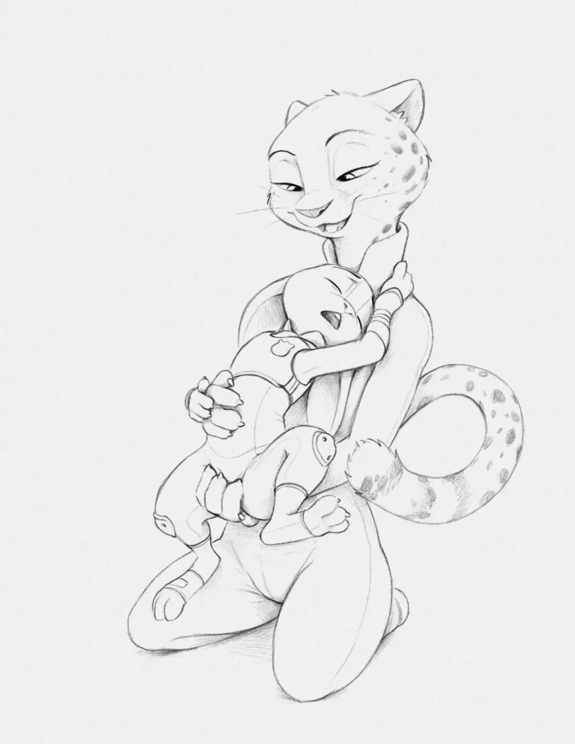 Kii Catano fingers Judy. (S1M)