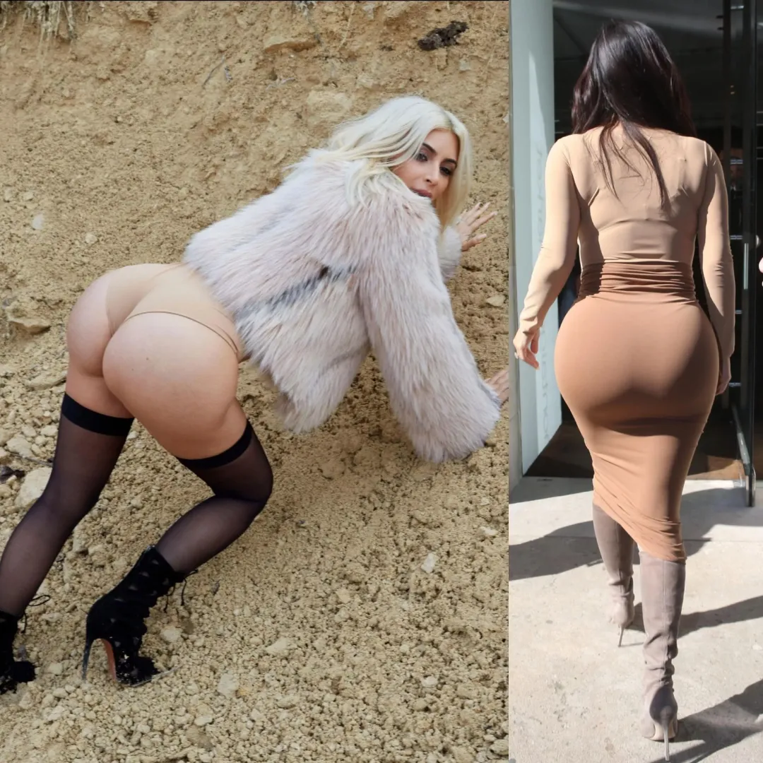 Kim has such perfect proportions 