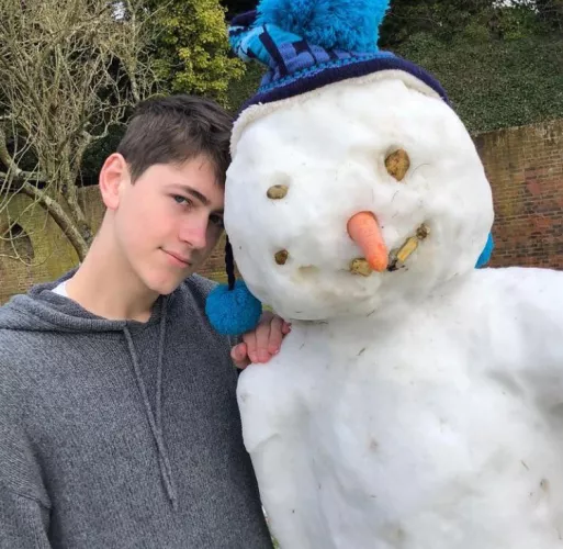 Kinda snowed here