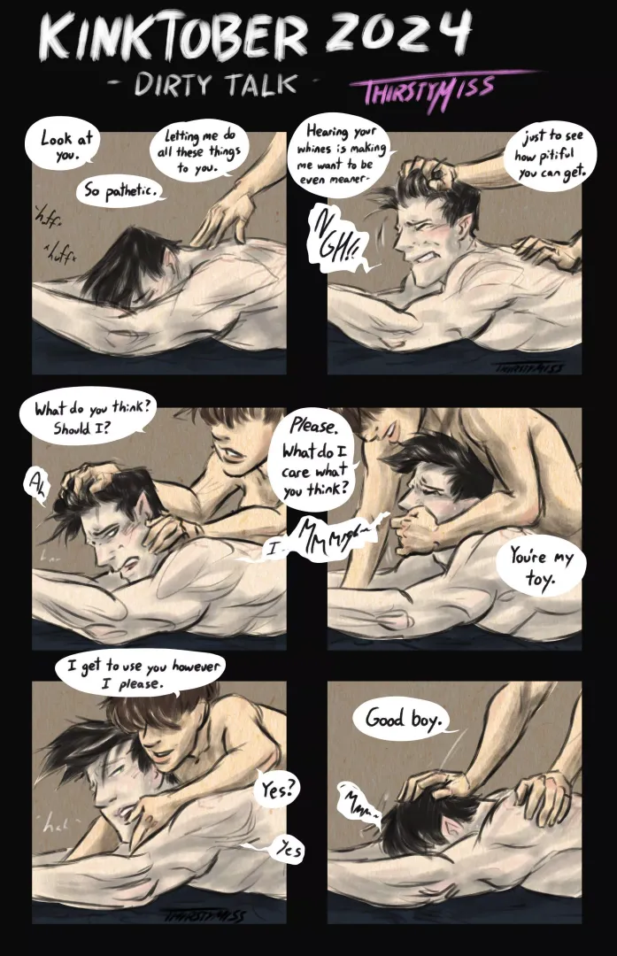 Kinktober 2024 - Dirty Talk