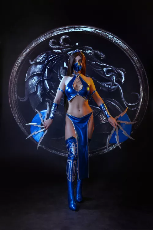 Kitana from Mortal Kombat 9 cosplay by me