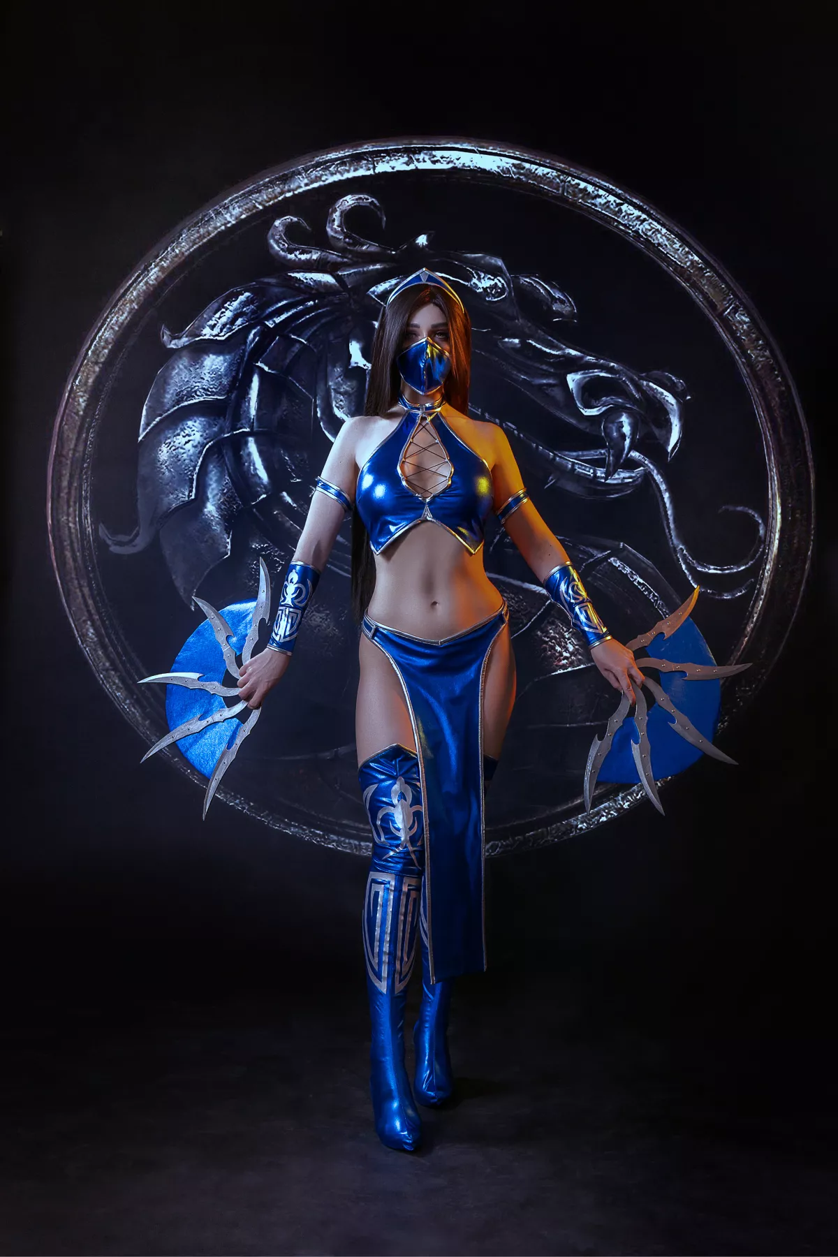 Kitana from Mortal Kombat 9 cosplay by me