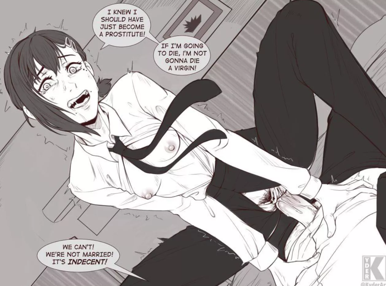 Kobeni goes crazy and fucks Arai to not die a virgin [Chainsaw Man] (kyder)
