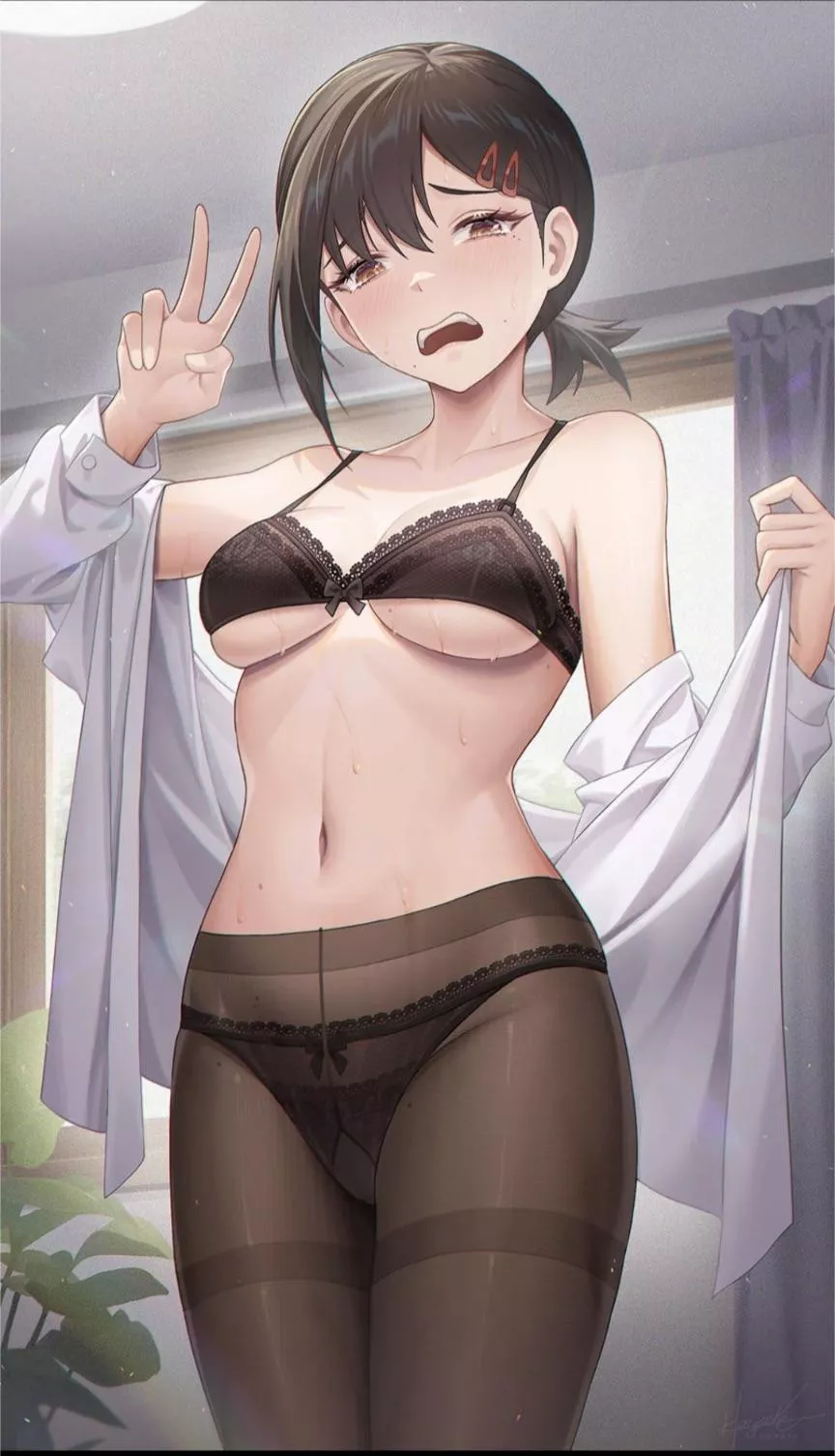 Kobeni showing off