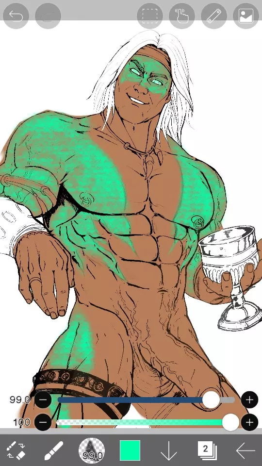 Kotal Kahn WIP by my good friend @ZizeoMero at twitter