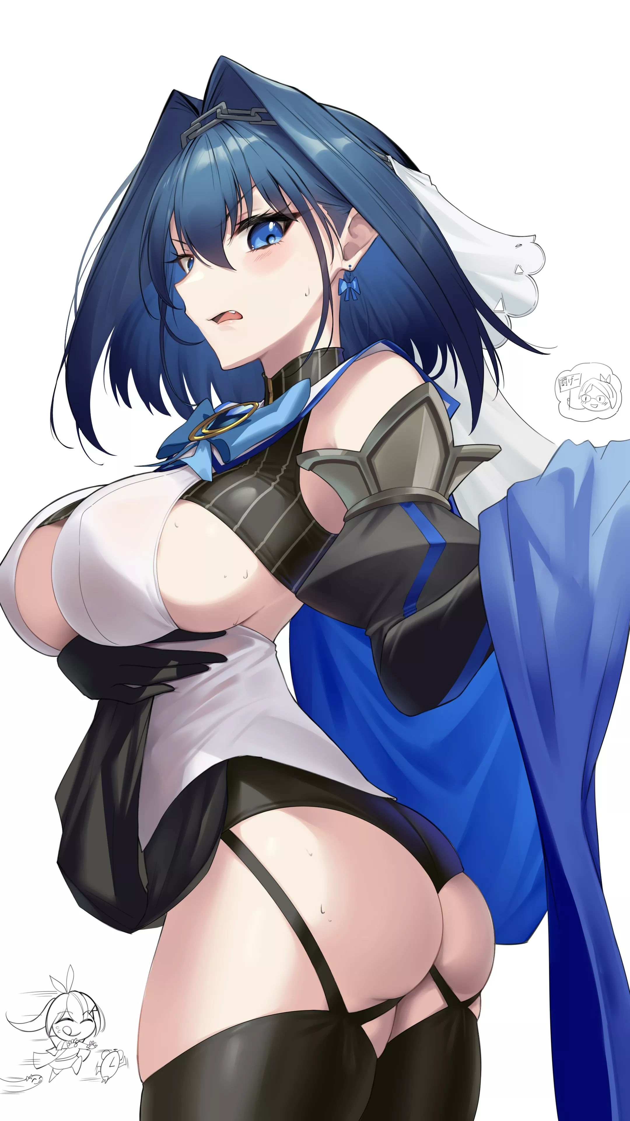 Kronii's thick body