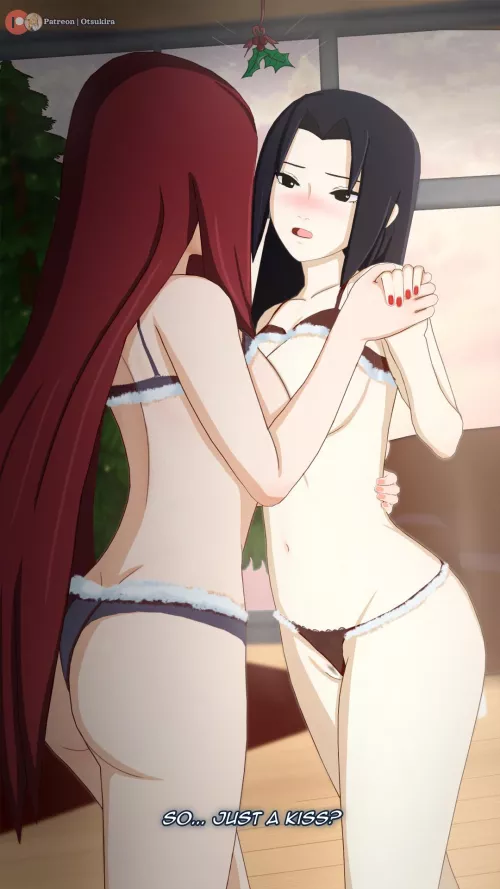 Kushina and Mikoto (Xmas)
