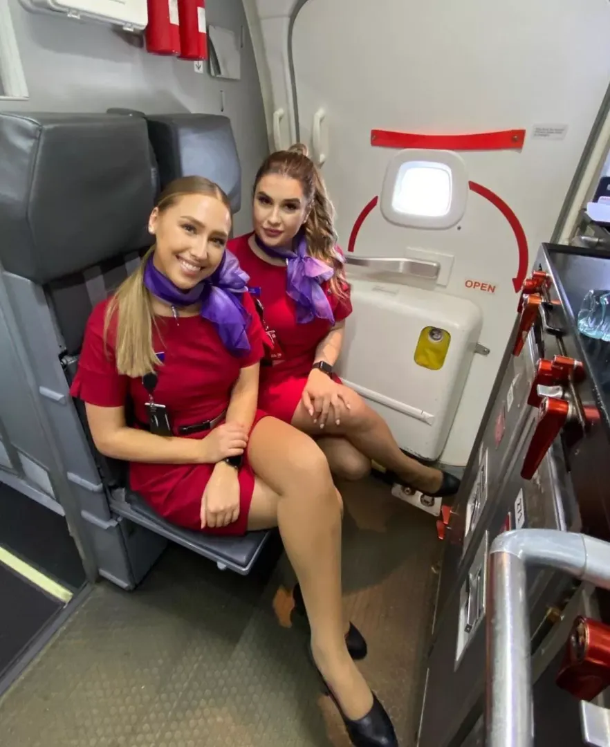 Ladies in red