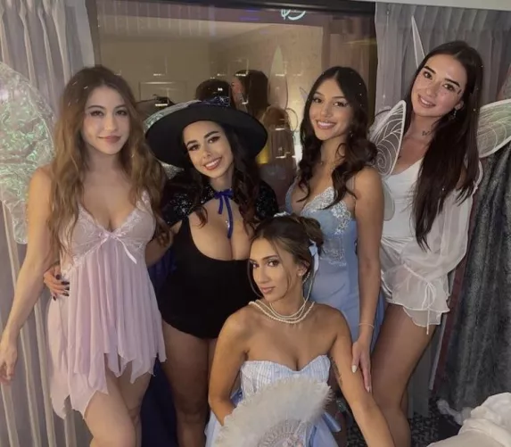 Ladies on Halloween