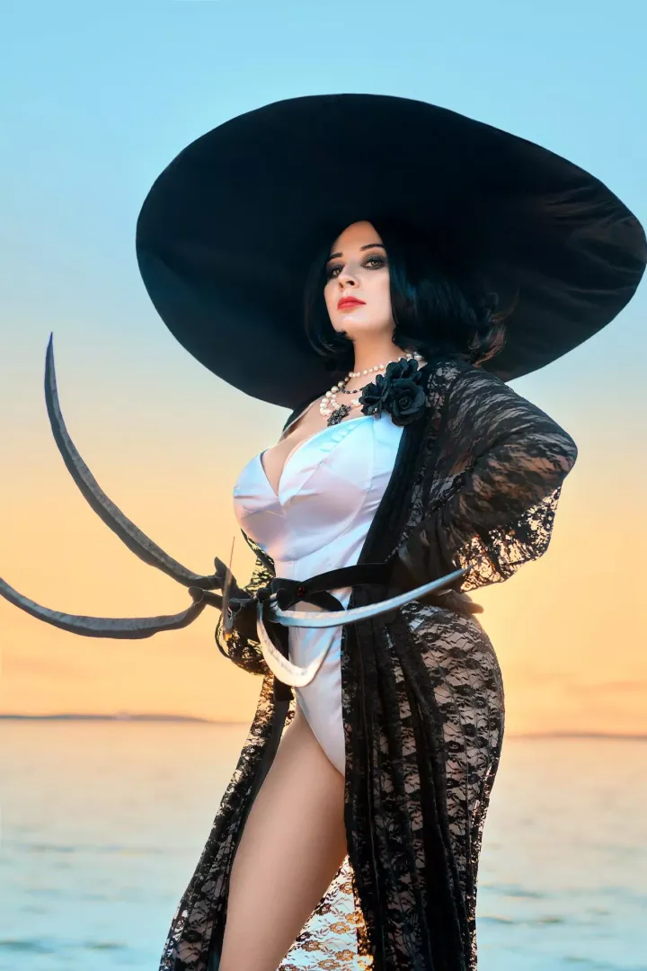 Lady Dimitrescu cosplay by Rudy Vixen