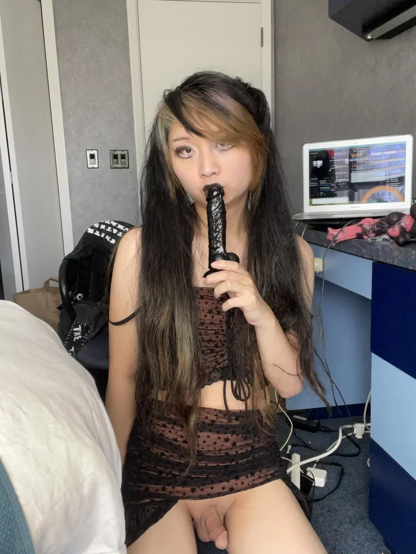 Ladyboy in training 