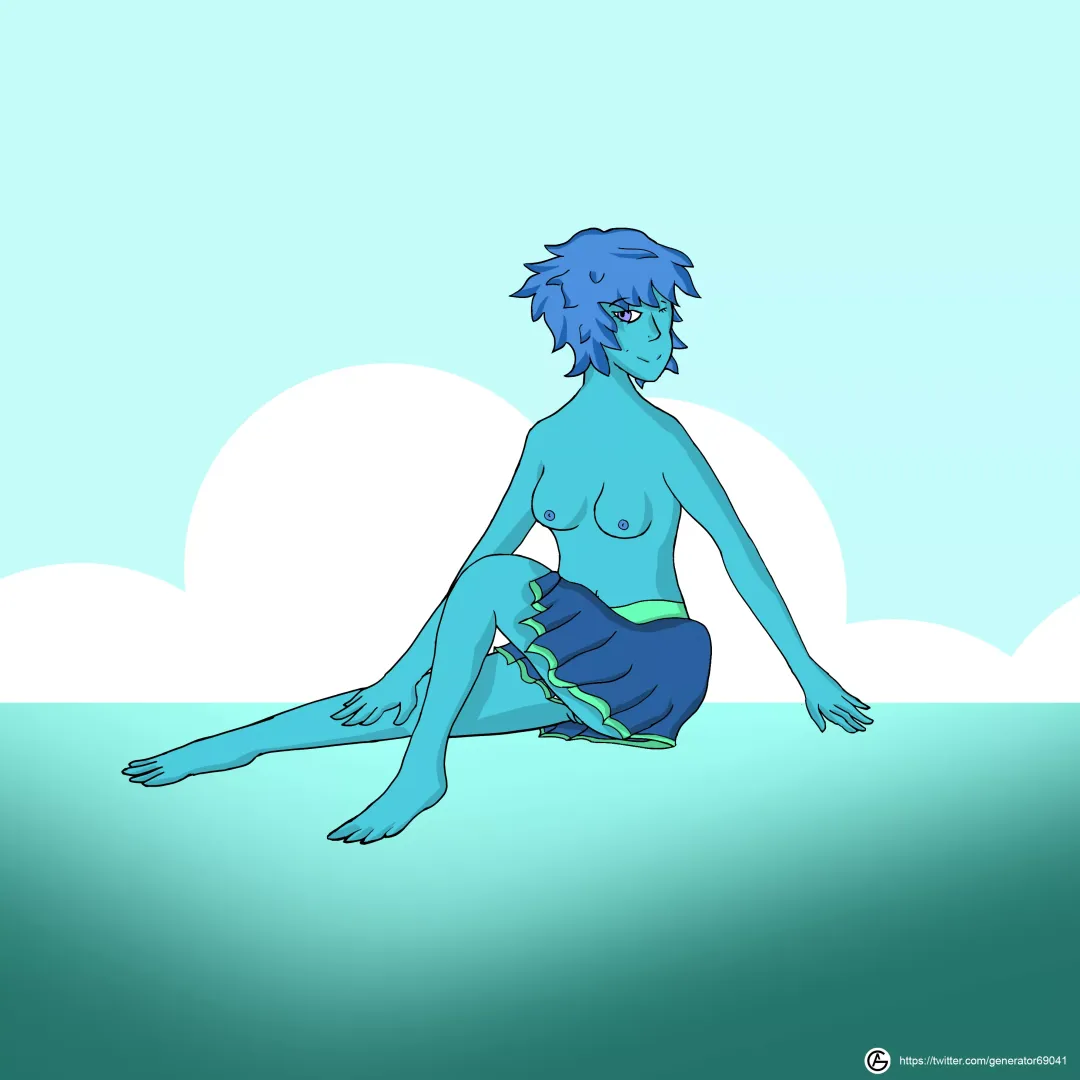 Lapis would like to know what you think of her new skirt (OC)