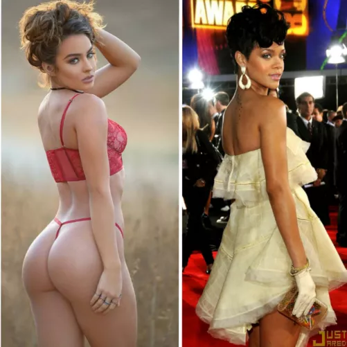 last post about her, Sommer Ray or Rihanna at age 19? i might go Riri as she looks more Classy/Elegant lmao