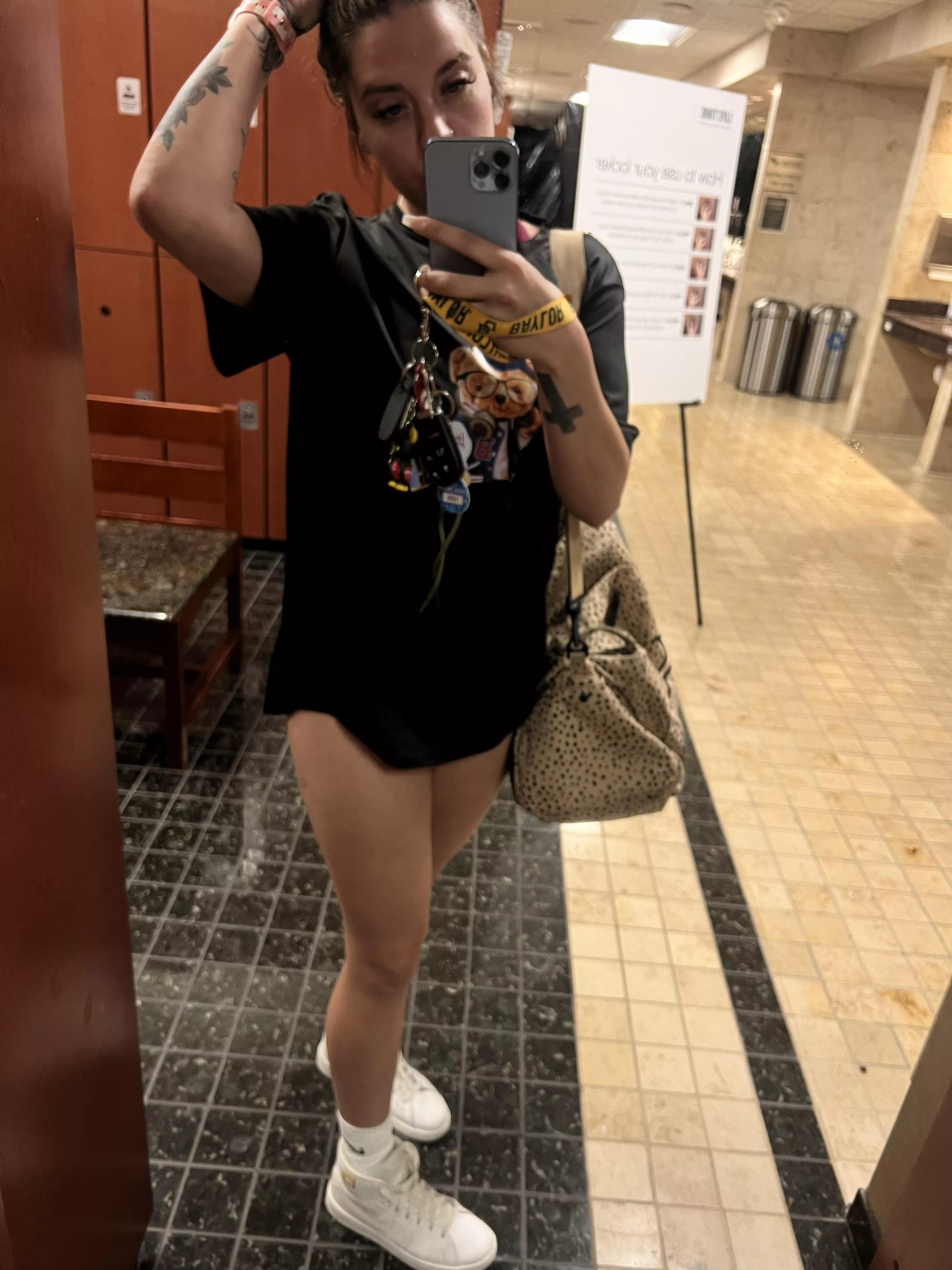 Late night gym sesh