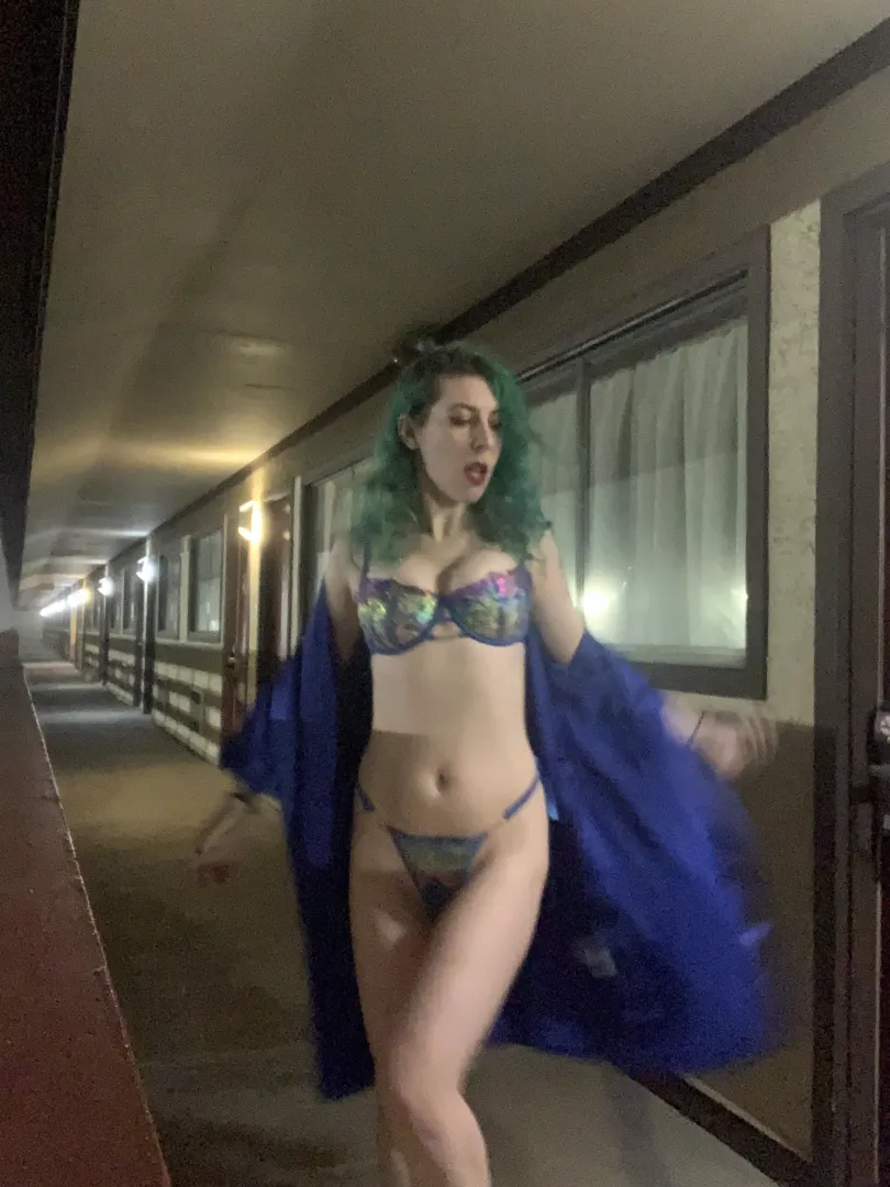 Late night stroll