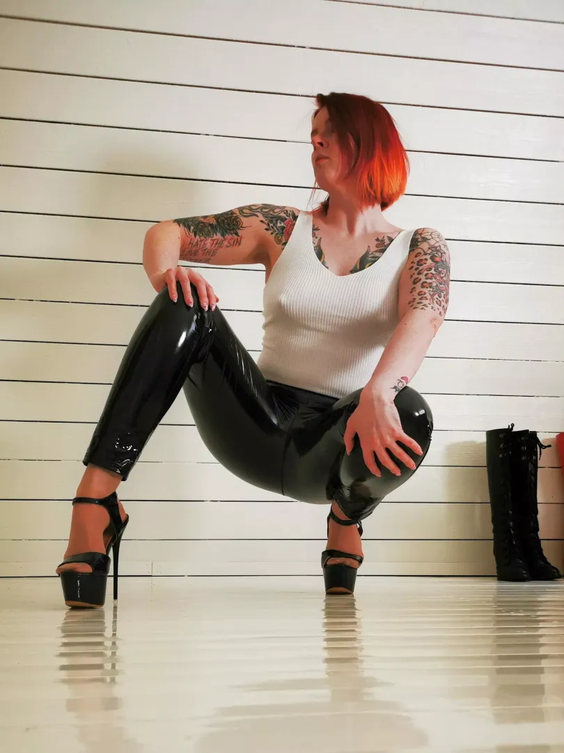 Latex is sexiest way to dress.