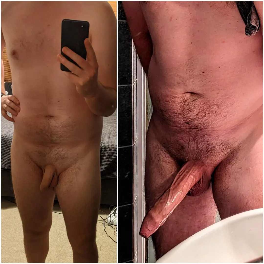 Lavishing in that post shower glow [25]