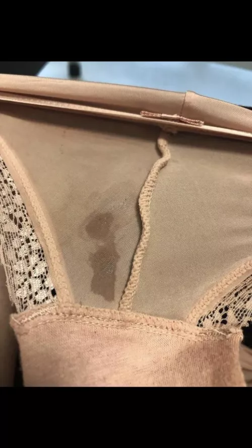 Leaked a little bit when I fingered myself on the train