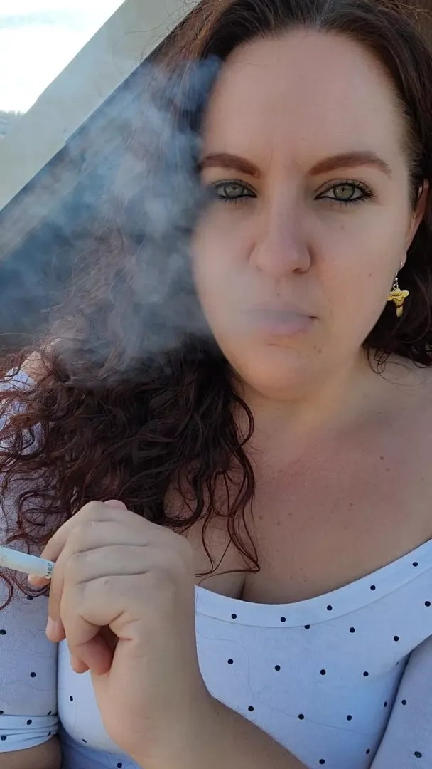 Lean in so I can blow my smoke in your face. If you're lucky, I'll let you light my next one 🔥