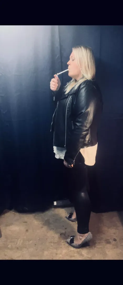 Leather and heels